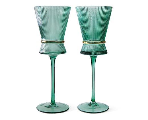 Crofton 
 Ribbed Glassware