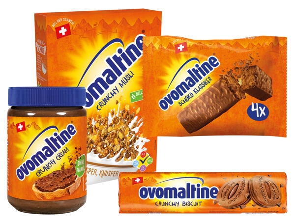 Ovomaltine Produkte