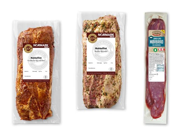 NØRMARK MEAT/VILSTRUPGÅRD Nakkefilet eller mørbrad af gris