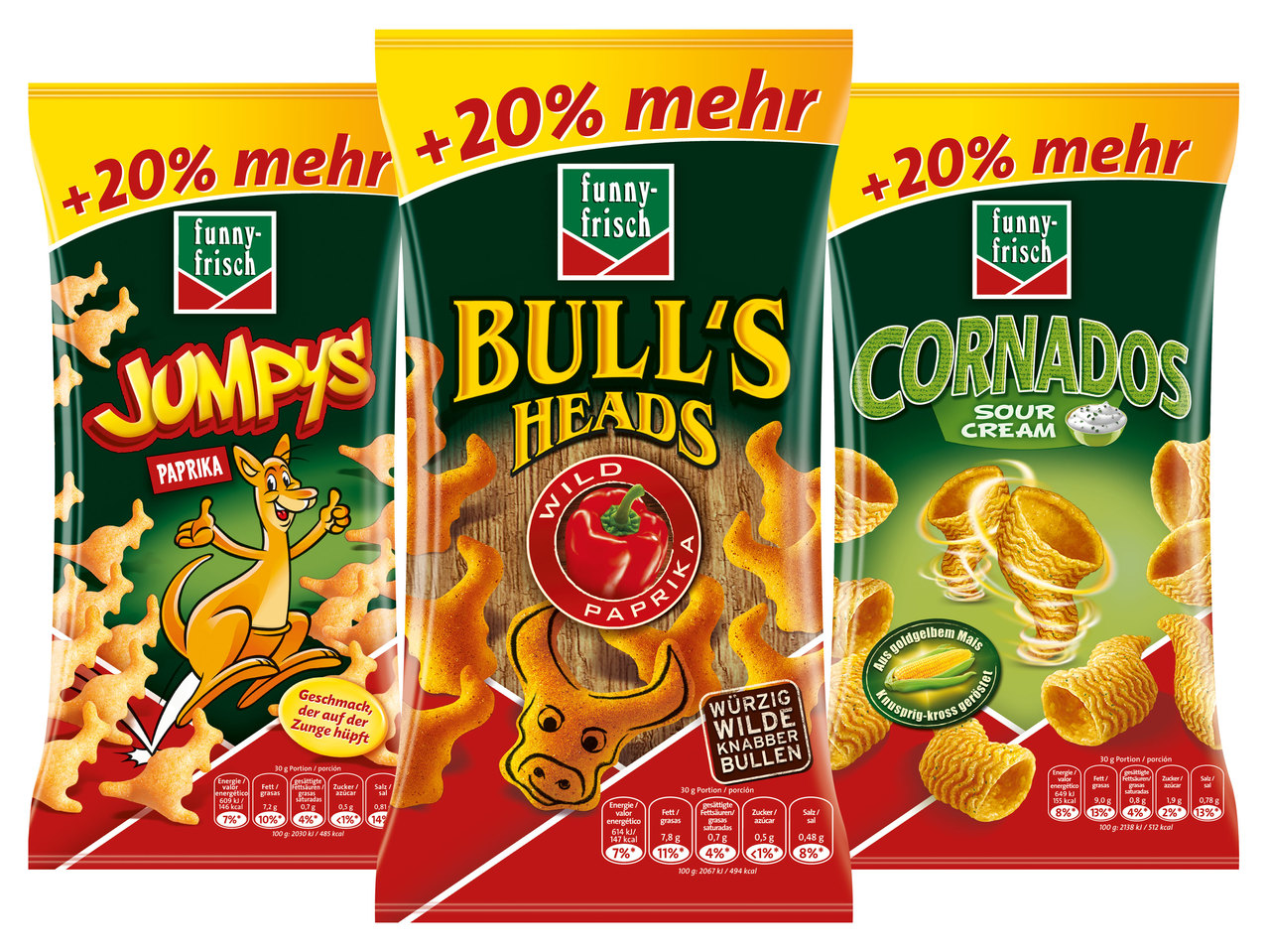 FUNNY FRISCH Snack-Spezialität