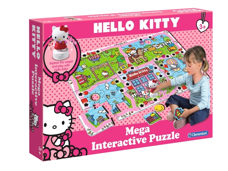 Interaktives Bodenpuzzle
