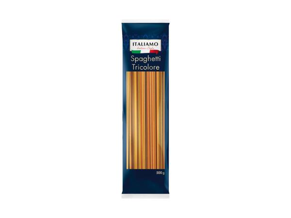 Spaghetti tricolore