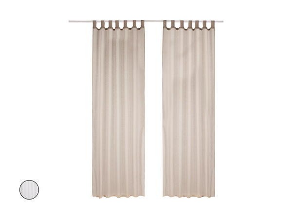 Rideaux, lot de 2