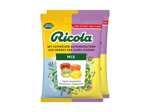 Bonbons Ricola, sachet mélangé