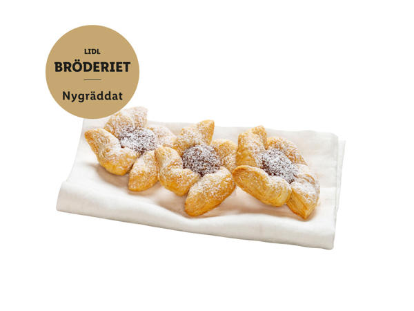 Julstjärna med kolafyllning