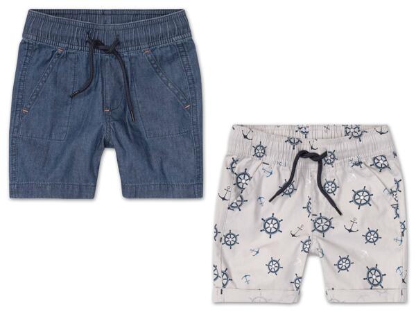 Kleinkinder Shorts, 2 Stück