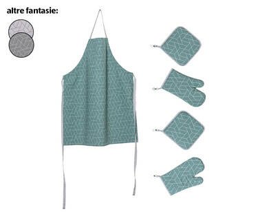 MY LIVING STYLE 
 GREMBIULE DA CUCINA/ SET DI PRESINE
