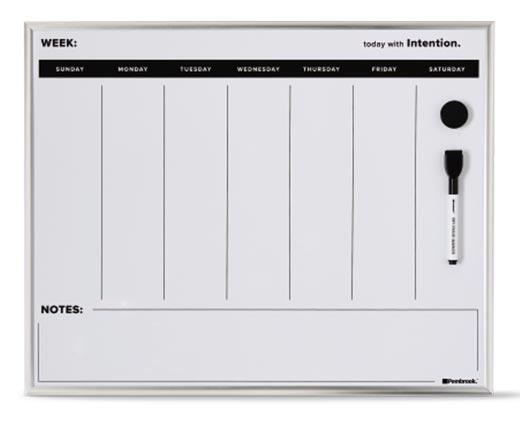 Pembrook 
 Dry Erase Board or Calendar Board