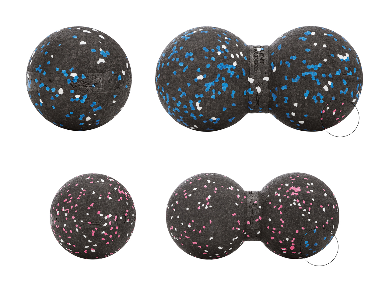 Set de balles de massage, 2 pièces
