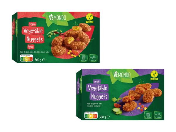 Nuggets de légumes végans