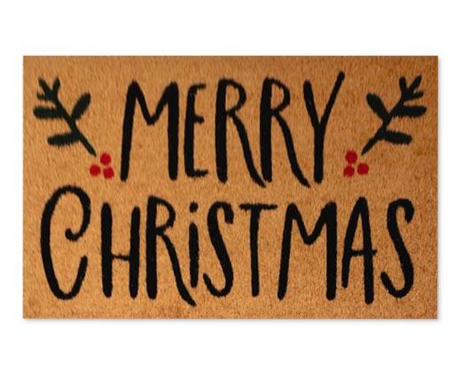 Merry Moments 
 24" x 36" Coir Mat