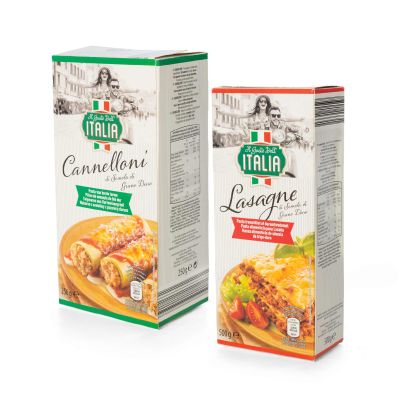 Feuilles de cannelloni ou de lasagne