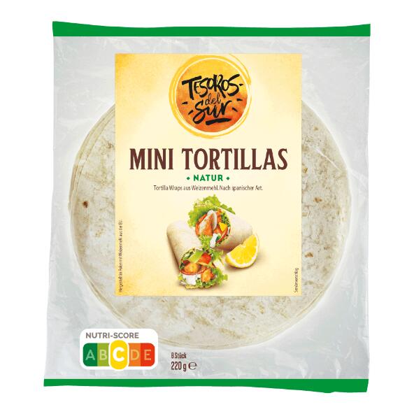 Minitortillas, 8 pcs