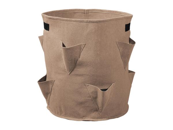 Parkside Strawberry Grow Bags - 2 Pack - Beige