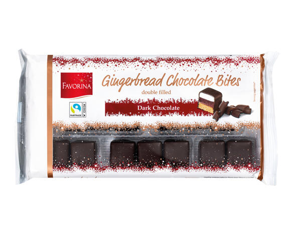 Favorina Gingerbread Chocolate Bites assorted (Dark / Milk)