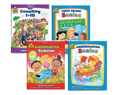 School Zone Learning Books