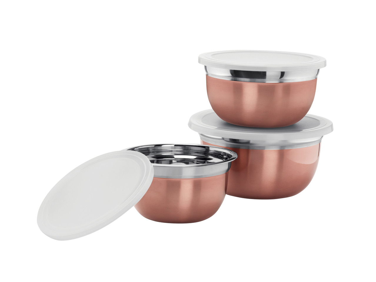 ERNESTO Stainless Steel Bowl Set