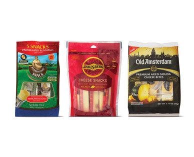 Jarlsberg Old Amsterdam & Parmissimo Cheese Snacking Variety