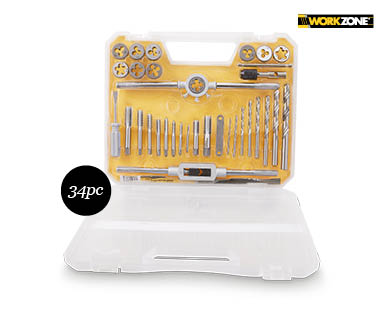 Tap And Die Set 34pc