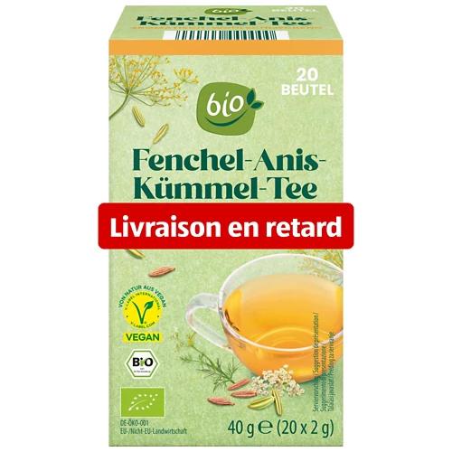 BIO Infusions BIO classiques, enouil-anis-cumin