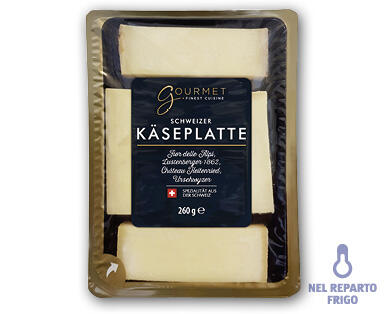 GOURMET/FINEST CUISINE Piatto di formaggi svizzeri