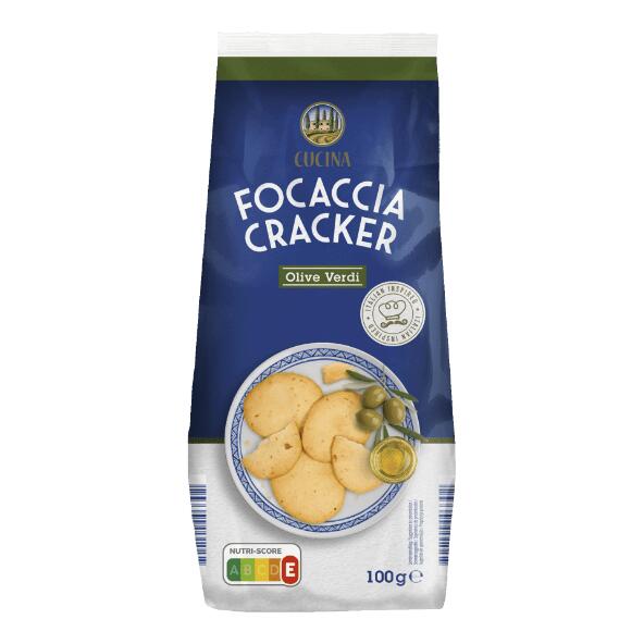 CUCINA(R) 				Cracker à la focaccia