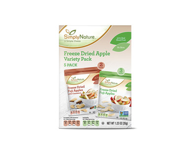 SimplyNature Freeze Dried Apple Variety Pack