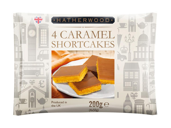 HATHERWOOD 4 Caramel Shortcakes