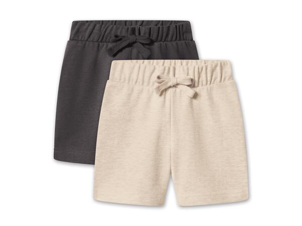 Kinder Sweatshorts, 2 Stück