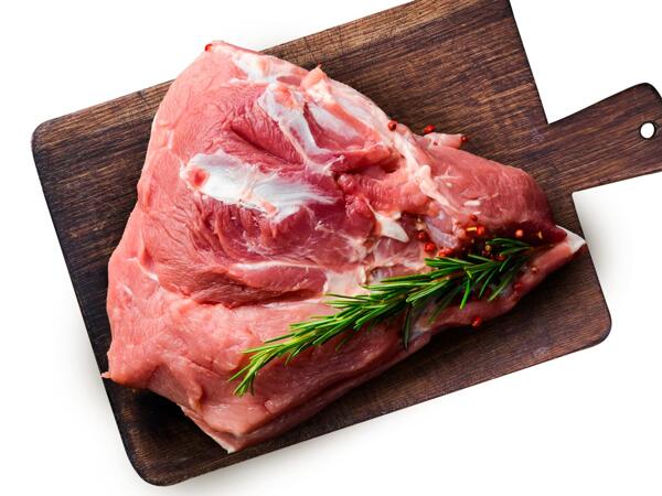 Frische Schweineschulter