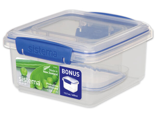 Sistema(R) Frischhaltedosen-Set, 2-teilig