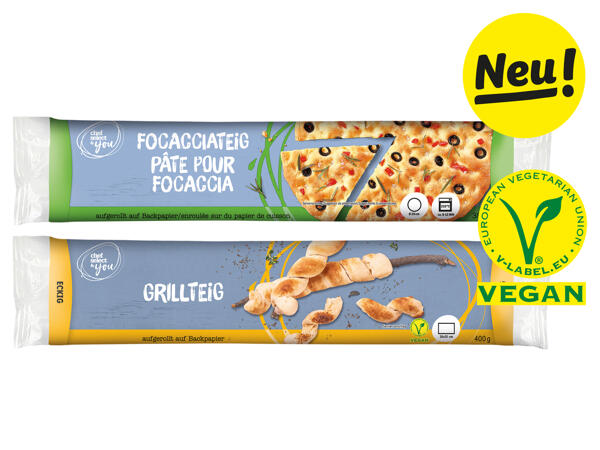 Focacciateig/Grillteig