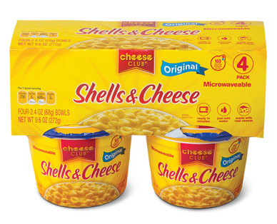 Cheese Club Shells & Cheese Cups