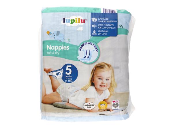 Soft & Dry Nappies Size 5