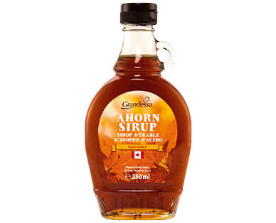 GRANDESSA 
 SIROP D'ÉRABLE CANADIEN