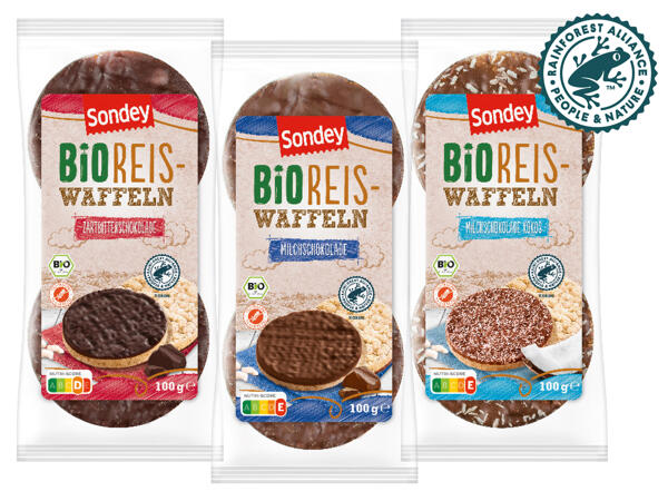 Bio Schoko-Reiswaffeln
