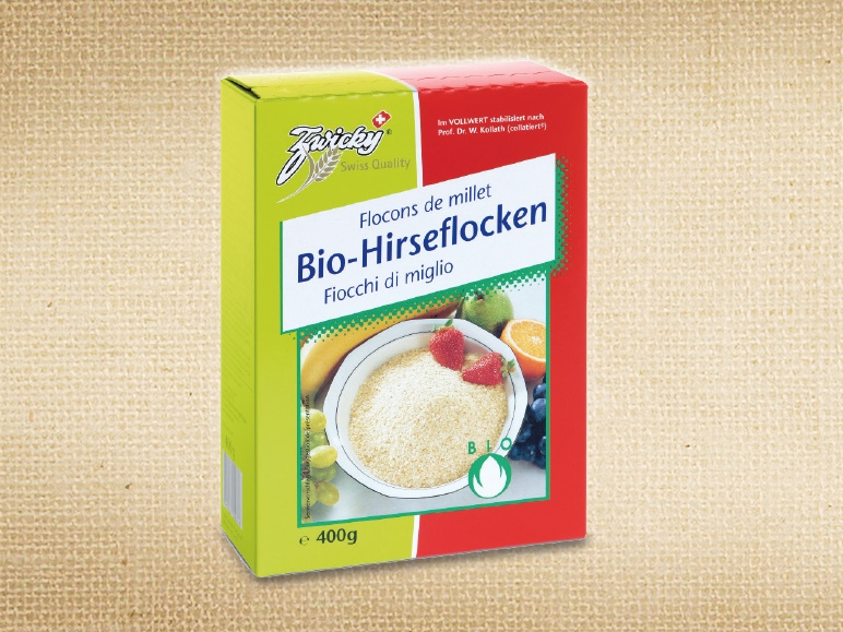 Flocons de millet bio Zwicky