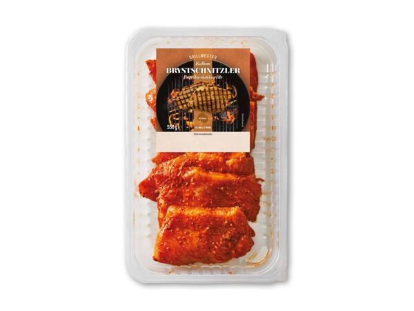 Kalkunbrystschnitzler