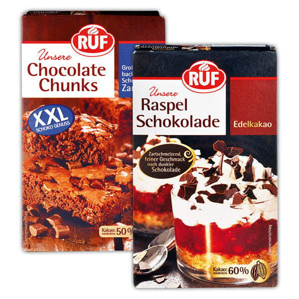 Chocolate Chunks / Raspelschokolade