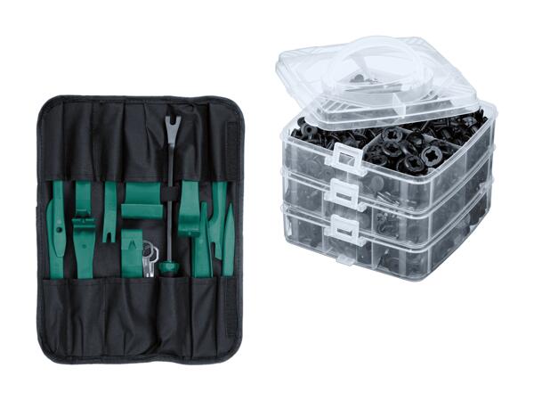 Auto-Demontagewerkzeug-Set/Befestigungsclips und Kabelbinder