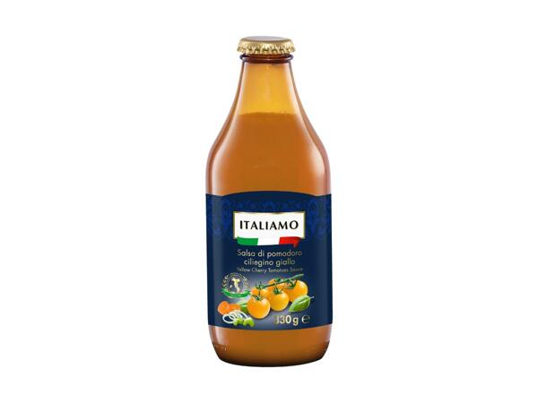 Salsa di pomodoro ciliegino giallo