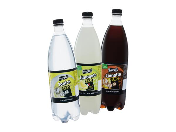 Soft drinks zero sugar