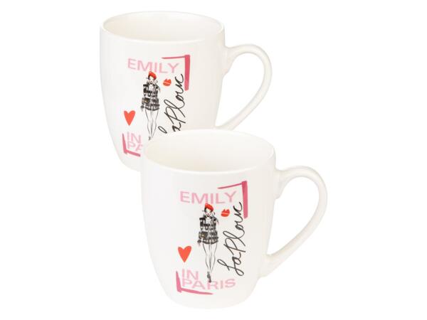 Mug, Plate or Bowl Set "Emily in Paris"