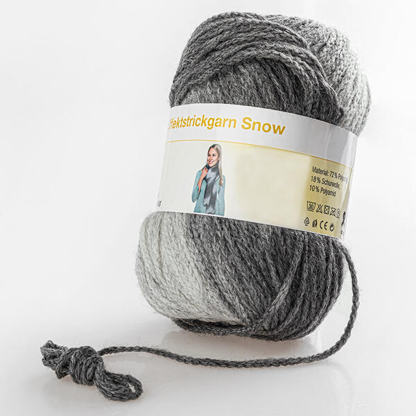 Effekt-Strickgarn "Snow"