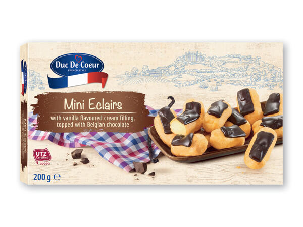 Mini Eclairs eller profiteroles