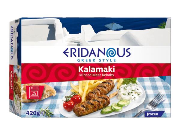 Kalamaki Pork & Beef Skewers