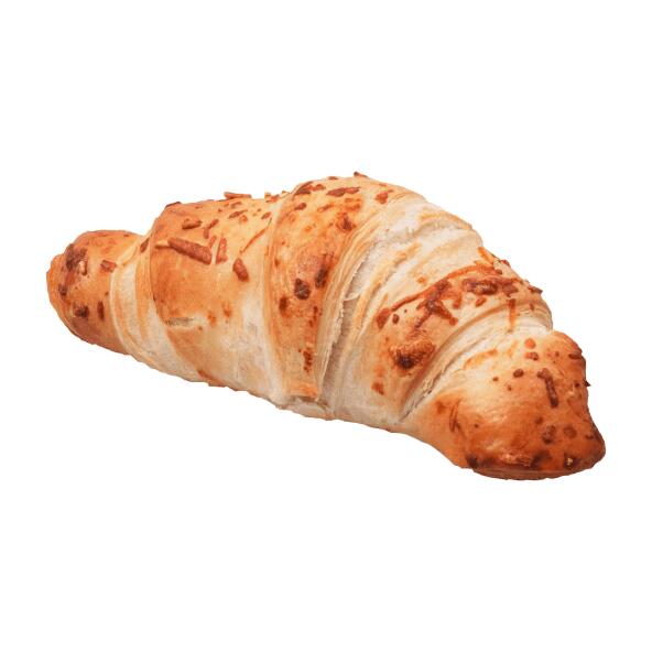 Croissant med skinke og ost