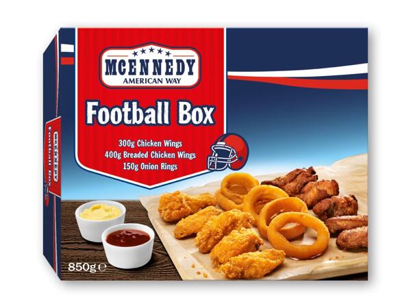 MCENNEDY Amerikansk-inspireret football eller chrunchy chicken box