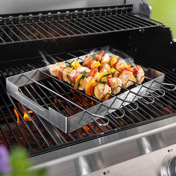 Edelstahl-Grillspieße 6er-Set