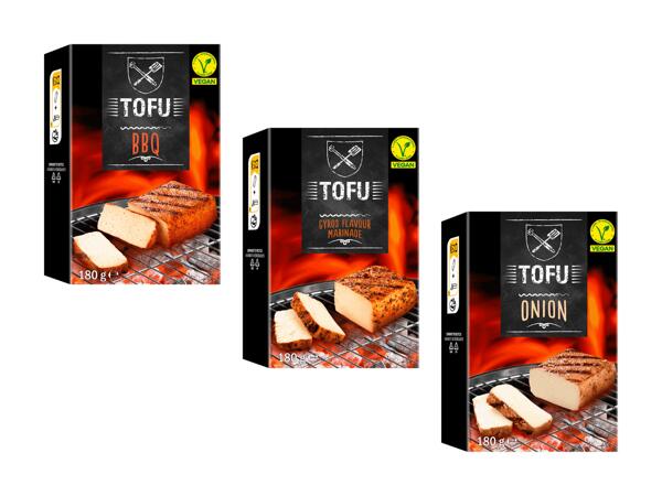 Tofu pour le gril